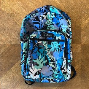 Vera Bradley Blue Floral Camo Backpack